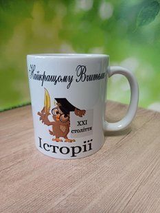 Чашка подарунок вчителю історії 2360034424 фото