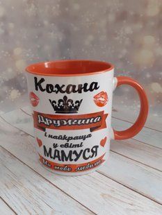 Чашка для мами та дружини 2_2281243614 фото